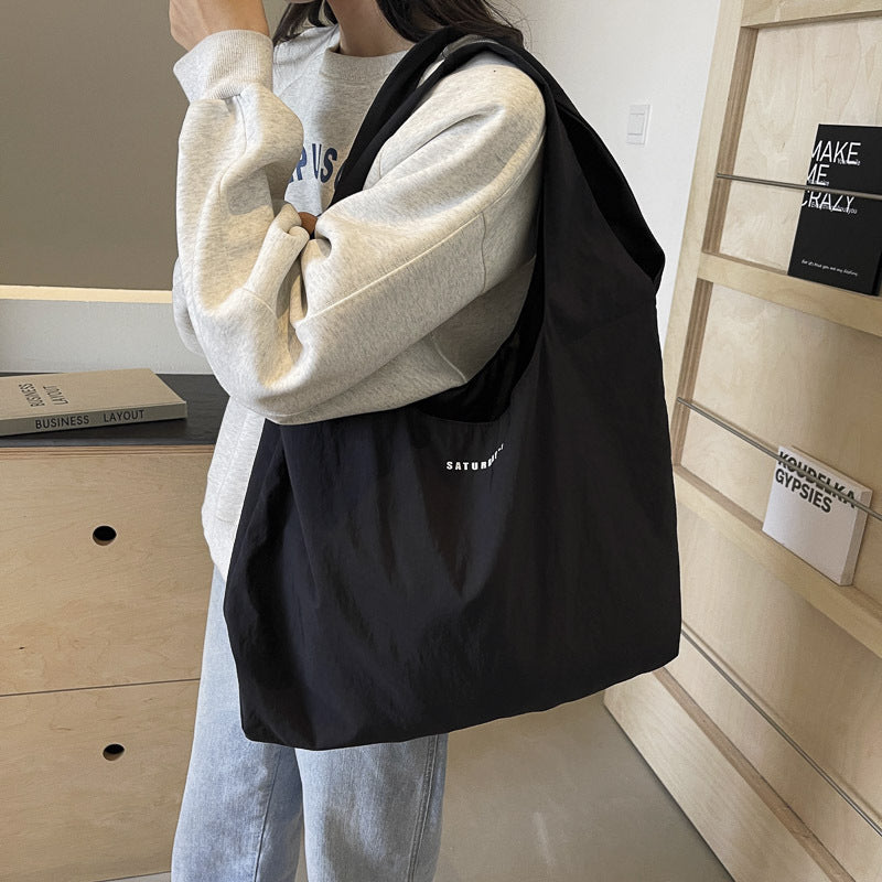 Wholesale Fashion Tote Casual Large Capacity Retro Girl Stylish Nylon Shoulder Bag